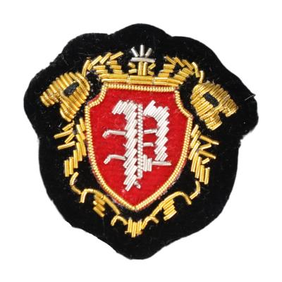 China brand new 3D iron on towel embroidery badge special designed patches for clothing Chenille for jacket for sale