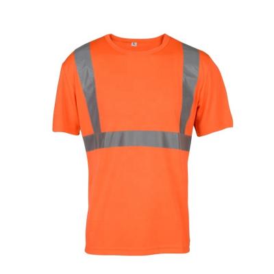 China Wholesale High Visibility Hi Strength Polo Orange Reflective Safety Work Wear for sale