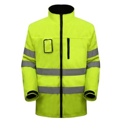 China High Visibility Salvation Strength Winter Jacket Long Sleeve Reflective Safety Jacket for sale