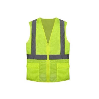 China 2010 High visibility safety construction safety vest /reflective hivi safety vest ANSI isea 107 class for sale