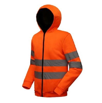 China Winter High Visibility Fleece Fabric Hi Strength Jacket Hi Vis Clothing for sale