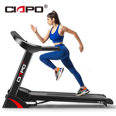 China Home Running Machine Motorized Electric Treadmill Equipment Blue Screen Home Gym Equipment Treadmill for sale