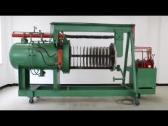 SS Degrease Hydraulic Horizontal Pressure 0.4Mpa Leaf Filters