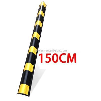 China Parking Corner Guard For Wall Industrial Rubber Safety Corner Guard 1.5m Garage Corner Guard Security Protection for sale