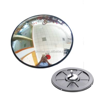 China Shatterproof Acrylic Indoor Safety Convex Mirror Road Safety Hat Convex Mirror for sale