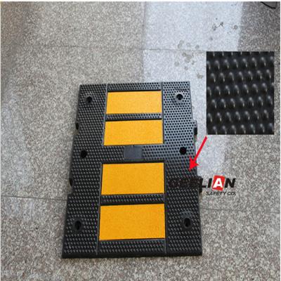 China Anti-Fade/Anti-Pressure/Anti-Old Age/Usage-Resisting Speed ​​Bump Rubber Speed ​​Bump Rubber Speed ​​Reducer Low Price Rubber Bump for sale