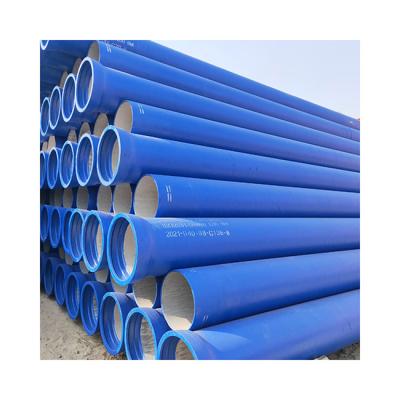 China Water Supply Malleable Cast Iron Pipe Cement Lining 5.7meter Good Sealing Effect Malleable Pipe for sale