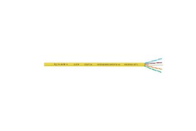 中国 EIA-568B.2 Cat6 LANケーブル4の組23AWGの良質のコンダクター 販売のため