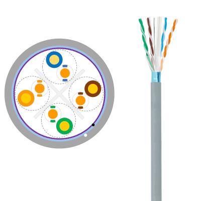 중국 PVC / LSZH는 단단한 나동선 Cat6 UTP 케이블 OEM ODM을 입힙니다 판매용