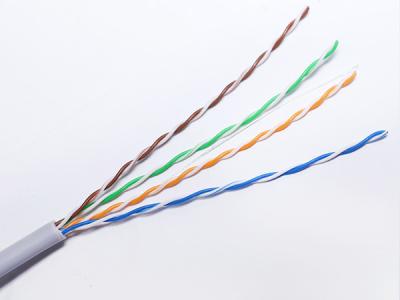 China Hohes Ethernet-Kabel 99,97% sauerstofffreies kupfernes Cat.5E U-UTP der Kompatibilitäts-Cat5e zu verkaufen