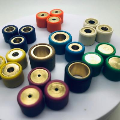 China copper & Plastic CNC Racing Wear Roller Pulley for sale