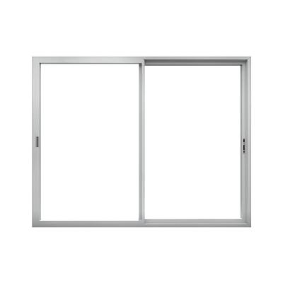 China Magnetic Screen Energy Efficient Aluminum Sliding Tempered Glass Windows and Door Metal Windows for sale