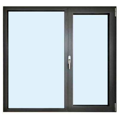 China Magnetic Screen High Quality House Glass Windows Customizable Design Water Proof Aluminum Casement Window for sale