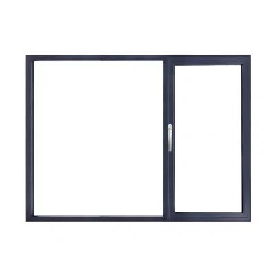 China Swing New Customizable Thermal Break Aluminum Window Hurricane Impact Windows Double Glass Aluminum Windows for sale