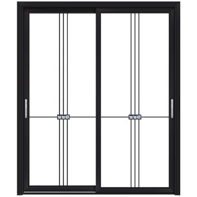 China Thermal Insulation Customized Energy Efficient Thermal Break Aluminum Sliding Doors Glass Sliding Door for sale