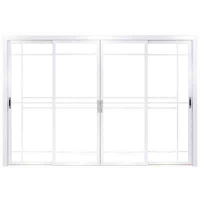 China Thermal Insulation Soundproof Balcony Aluminum Sliding Doors Thermal Break Aluminum Sliding Door Triple Glass Sliding Door for sale