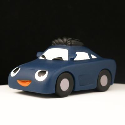 China Vinyl Toys Hot Sale Promotional High Quality Vinyl PVC Small Cute Car Model Toy for sale