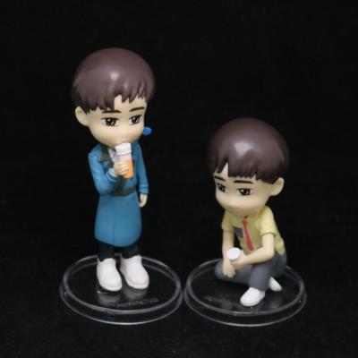 China Cartoon Toy Customize Star Character 3D Anime Design Action Number Blind Box Toy for sale