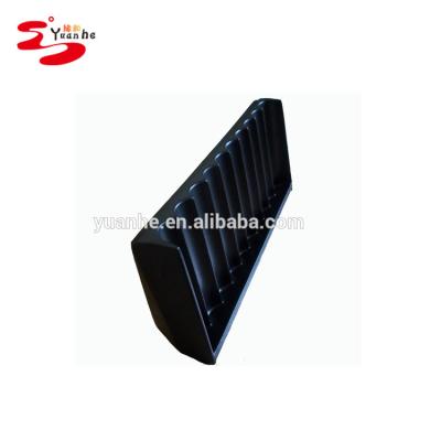 China ABS Vertical 10 Tier Vertical Craps 500 Chip Tray Black for sale