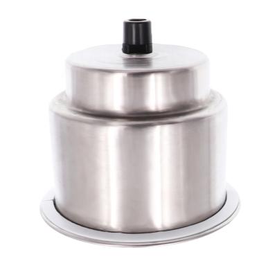 China Stainless Steel Cup Stainless Steel Cup Drinks Holder With Drain For Marine Boat RV Camper for sale