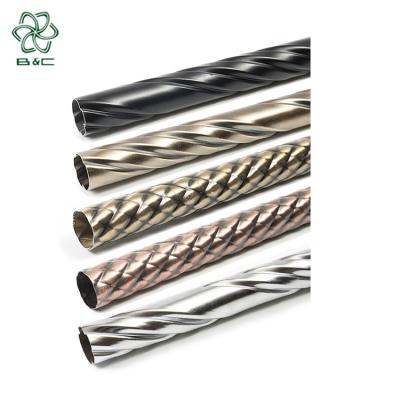 China China Factory Wholesale Price New Style Fashion Home Decoration Industrial Metal Curtain Rod Pipe for sale