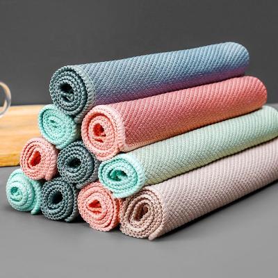 China Durable Microfiber Lint Free Cloths Towels Polishing Cloths For Dishes Glass Car Windows Mirrors Screen TV Tablets Camera for sale