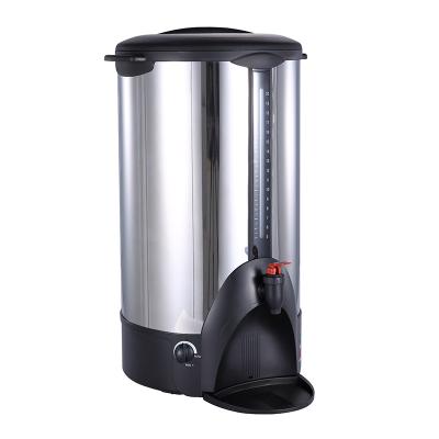 China With See Through Sight Glass Double Layer Stainless Steel Water Heater 8L 20L for sale