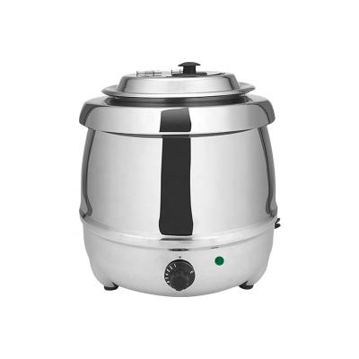 China With Tempreture Control 10L Electric Stainless Steel Soup Container With CE CB LFGB Te koop