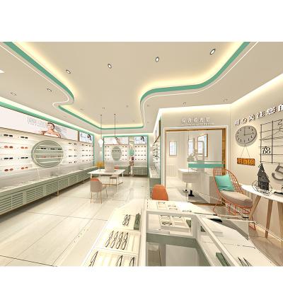 China Modern Optical Store Showroom Furniture Optical Shop Interior Design Display Furniture for sale