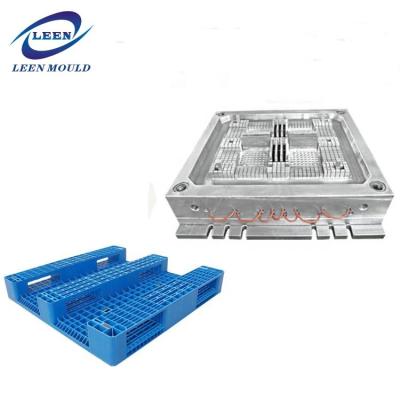 China Taizhou Plastic Injection Warehouse Plastic Pallet Mold, Industry Cargo Plastic Pallet Mold for sale