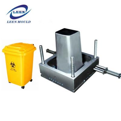 China Injection Plastic Plastic Trash Can Mould, Waste Bin Mold, Outdoor Trash Bin Mold for sale