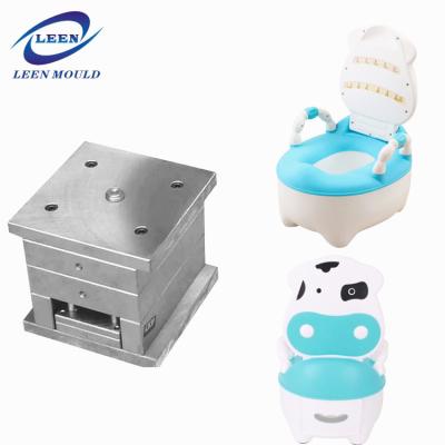 China High Quality Baby Closestool Injection Mold Household Plastic Plastic Kids Seat Toilet Mold for sale