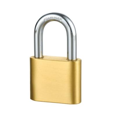 China High security Rarlux style padlock durable fashionable solid anti-theft tempered steel shackle sprung brass padlock for sale