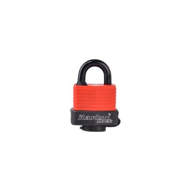 China Rarlux 30-65mm Best Durable High Design Security Waterproof Padlock Customized High Quality Eco-friendly Hard Laminated Padlock for sale