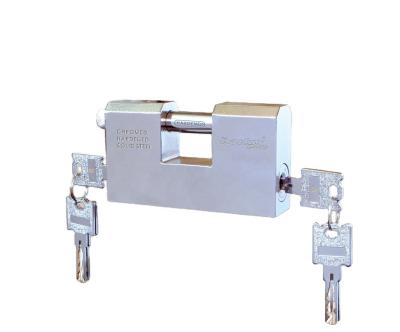 China Durable High Security Rarlux Double Locking System Rectangular Padlock Hardened Stainless Steel Padlock for sale