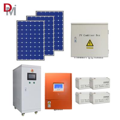 China 200kw home other alternative energy system 200 kw solar grid power off hybrid system for sale