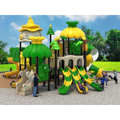 China High Quality Plastic Kids Toys Outdoor Playground Children's Slide Game Set Outdoor Rides for sale