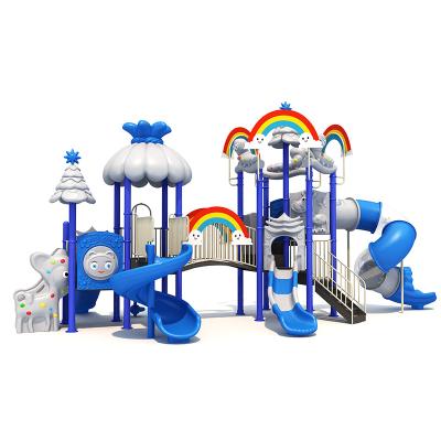 China Wholesale Plastic Outdoor Playground Equipment Child Care Outdoor Plastic Playground Equipment for sale