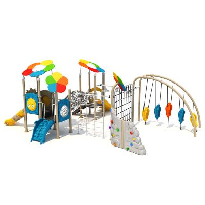 China Cheap kiddie outdoor plastic playground plastic kids outdoor slide playsets for sale