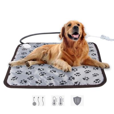 China Heating in the heated pet dog kennel Waterproof&Electric Waterproof&Electric shopee lazanda protection pad dog cat sleep bed washable heating mat for sale