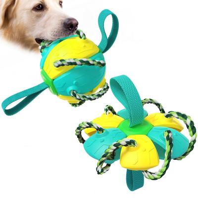 China Viable Wholesale Silicone Interactive Rubber Pet Frisbeed For Dogs Training Flying Disc Toys Outdoor Interactive Puppy Ball Toys for sale