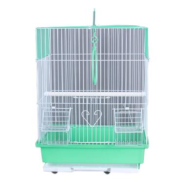 China Stocked Cage Breeding Parrot Birds Goldfinch Cages Large Large Props Decor? Wire Mesh Bird Cage Houses for sale