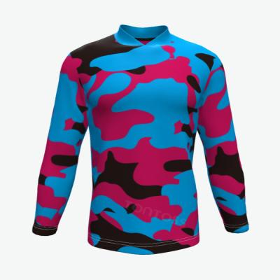 China Antibacterial Long Sleeve Polyester Custom Breathable Fishing Shirt for sale