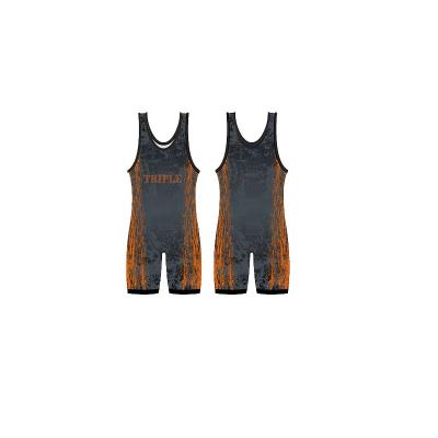 China Custom Design OEM Design Casual Polyester Logo Cheapest Price Summer Men's 100% Wrestling Singlet Accept Customized Size for sale