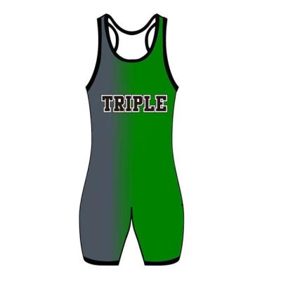 China High performance polyester hot sale wrestling singlets for sale custom wrestling wear for sale