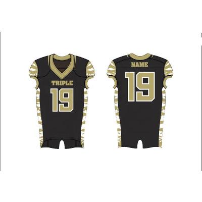 China Antibacterial tackle tank top design american football uniforms,pro new custom design american football tank top for sale