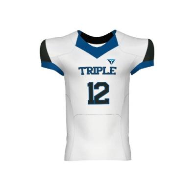 China Breathable Cheap American Football Jersey , Tackle Twill American Football Jersey for sale