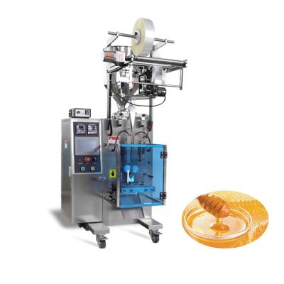 China Honey Equipment Ketchup Liquid Filling Mini Popcorn Heat Vertical Packing Beverage Food Packaging and Sachet Sealing Machine for sale