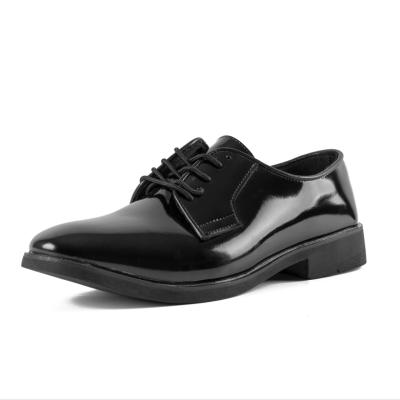 China Waterproof Genuine Black Leather Dress Shoes Office Shoes Black Leather Shoes For Men for sale