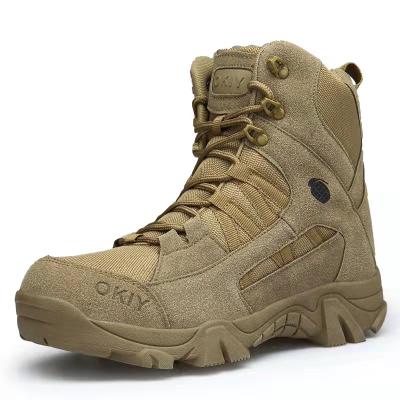 China Waterproof Durable Anti-Slip Waterproof Training Hiking Military Boots for sale